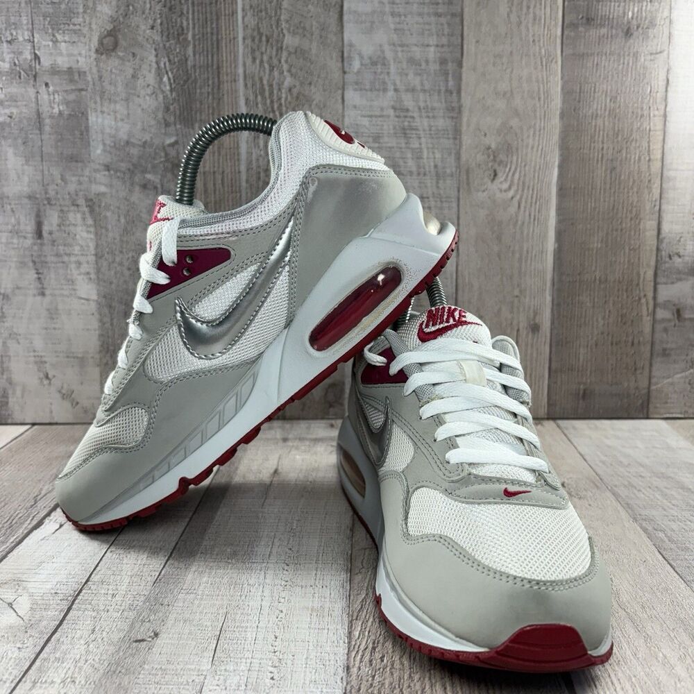 Nike Air Max Correlate Womens Size 7.5 Running Shoes Sneakers White Gray Fuchsia - Picture 2 of 14